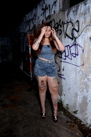 kay outside